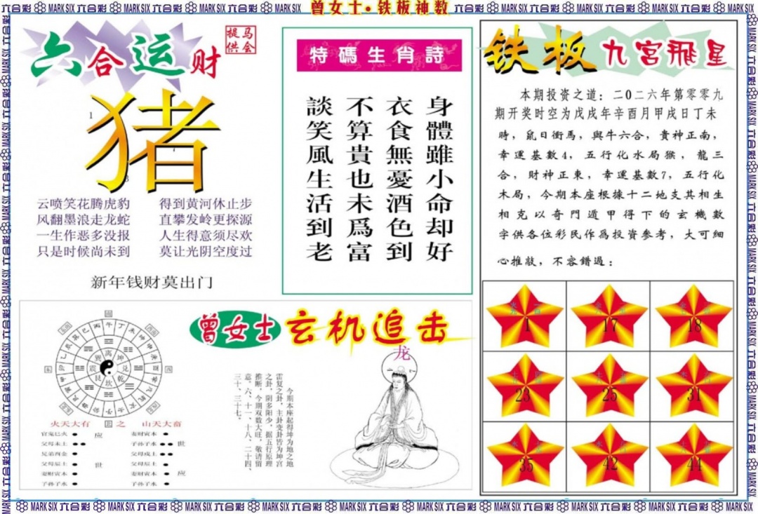 009期曾女士铁板神数B[图]