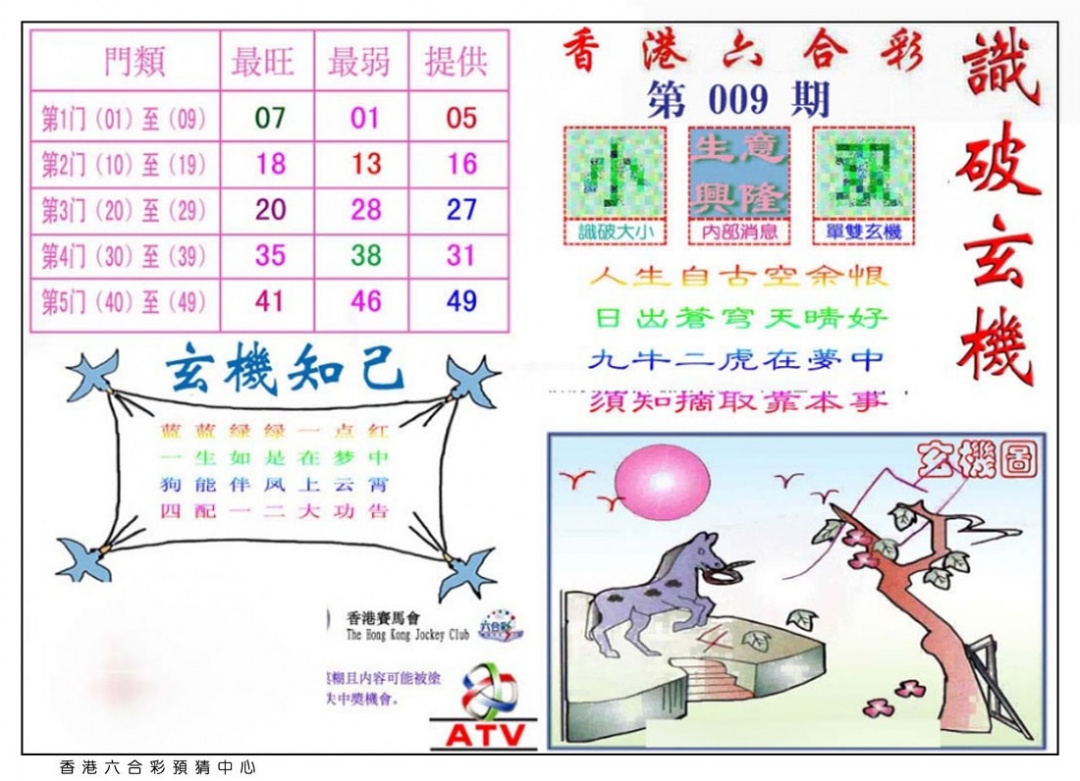 009期识破玄机[图]