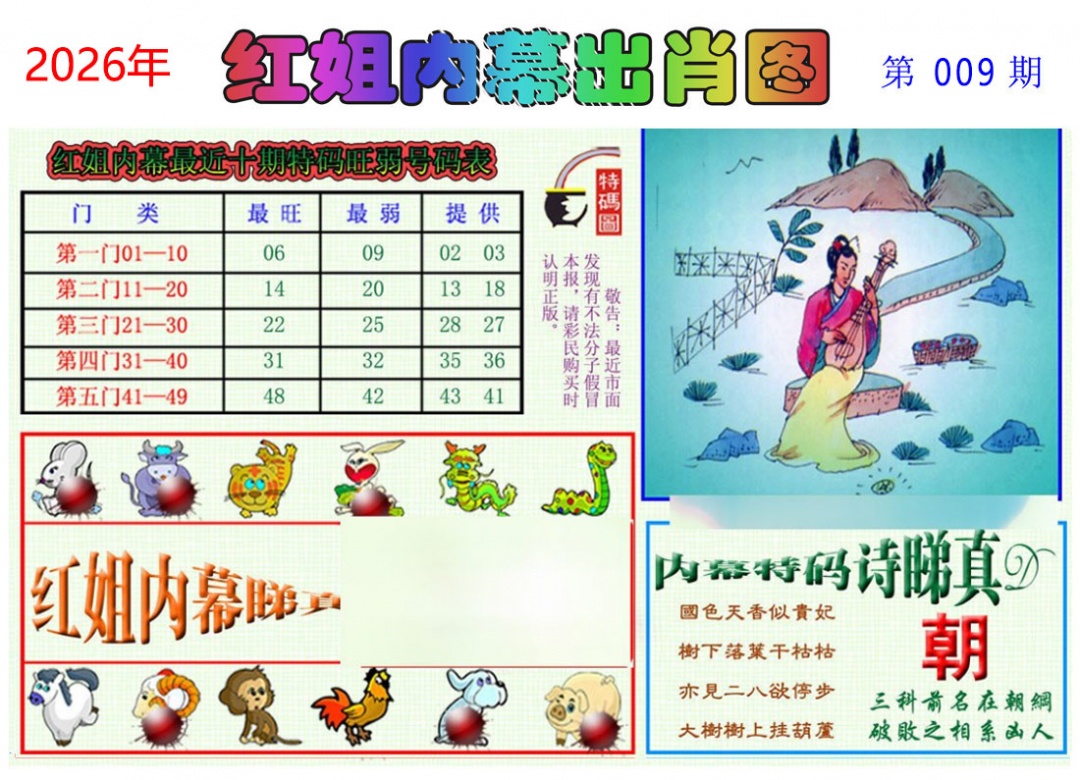 009期红姐内幕出肖[图]