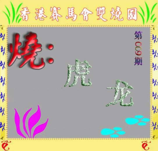 009期马会双烧图[图]
