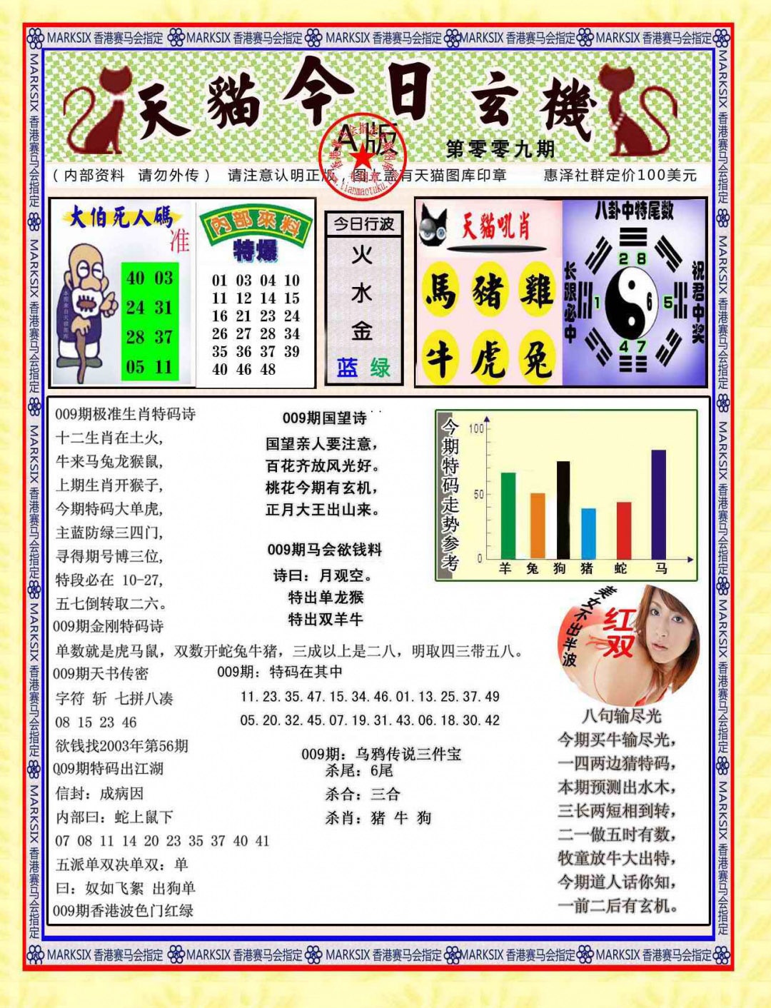 009期今日玄机图A[图]