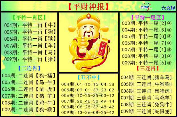 009期平财神报[图]