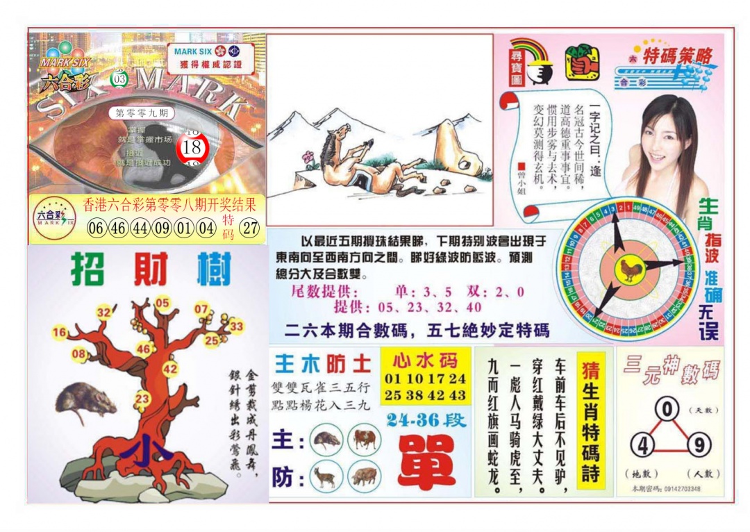 009期天眼神算[图]