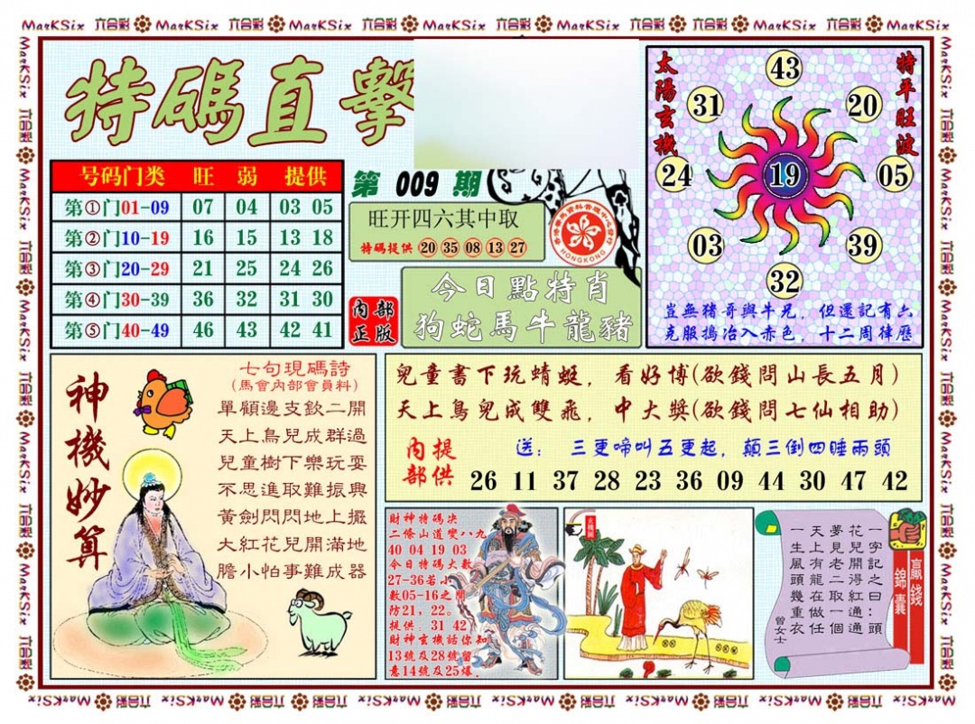 009期特马直击[图]